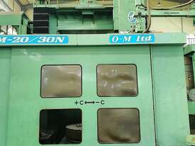 2001 O-M Japan TMM-20/30N Twin Pallet CNC Vertical Turn Mill - picture0' - Click to enlarge