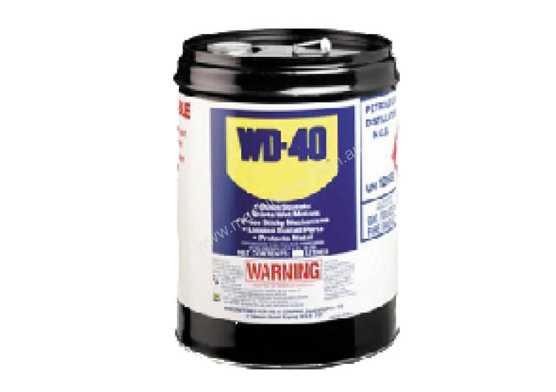 caption WD-40 Lubricant Penetrant Cleaner 20L Bulk Liquid