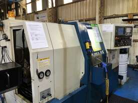 Daewoo Puma 8S 2 axis CNC Lathe with Barfeeder. - picture2' - Click to enlarge