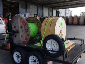 NBN Cable drum trailer. - picture1' - Click to enlarge