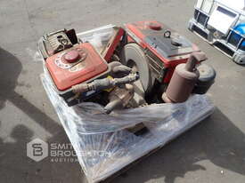 2 X YANMAR TF140 DIESEL ENGINES, PARTS & ELECTRIC MOTOR - picture0' - Click to enlarge