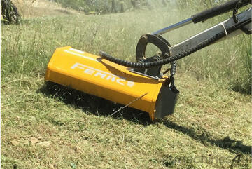 Femac T1 60 REV Hydraulic Flail Mower/Mulcher for 1-3T Excavators