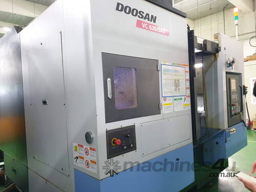 2014 Doosan VC630-5AX Simultaneous 5-axis Vertical Machining Centre