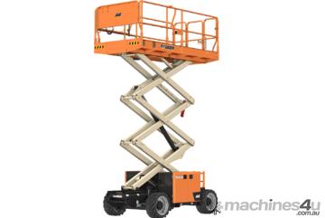 RT2669 Diesel Rough Terrain Scissor Lift - 10 m Working Height, 680 kg Capacity