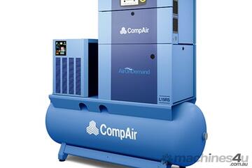 CompAir L11 KW 10 BAr rotary screw compressor package (60 CFM) Airstation