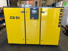 Kaeser CS91 - 55kw Electric Screw Air Compressor 310cfm - picture0' - Click to enlarge