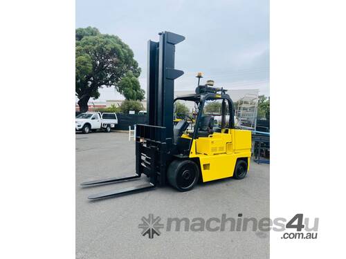 CATERPILLAR T150D 7T COMPACT FORKLIFT WITH FORK POSITIONING SIDESHIFT FORK LIFT