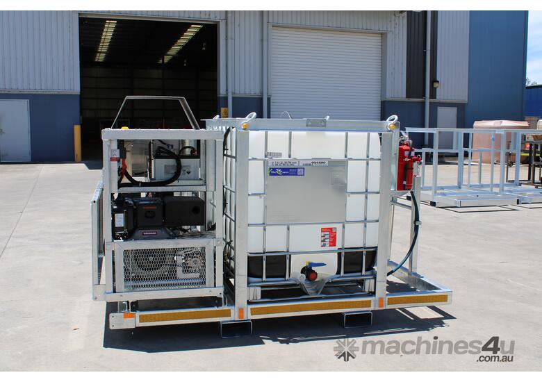 caption ThoroughClean 10HP Diesel Skid Mount Pressure Cleaner