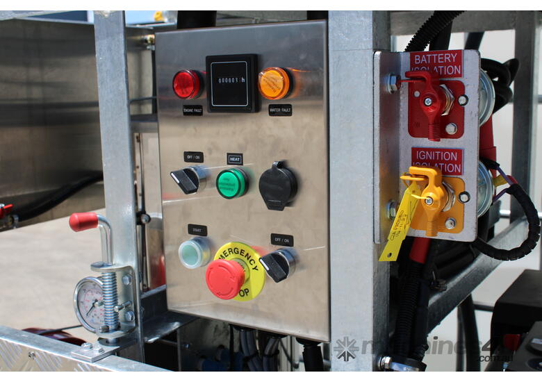 caption ThoroughClean 10HP Diesel Skid Mount Pressure Cleaner