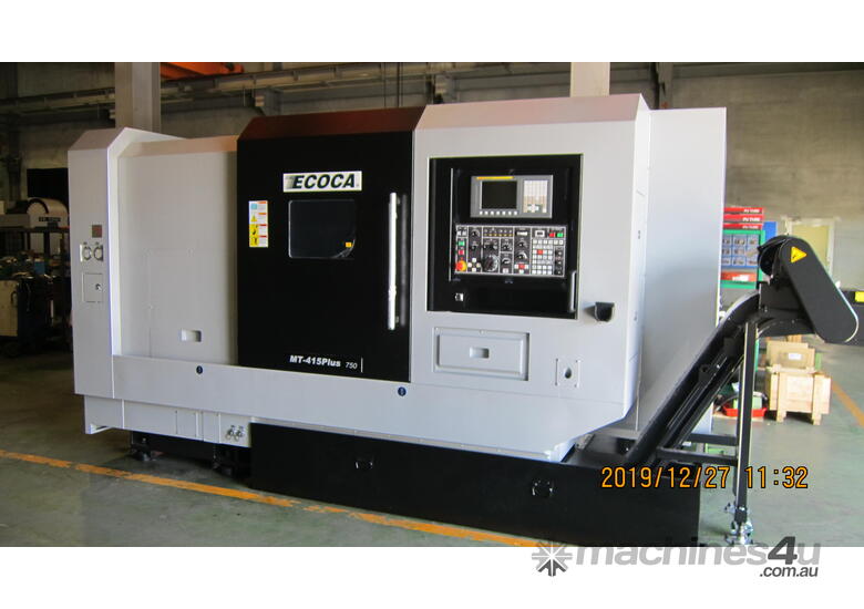caption ECOCA MT-415 PLUS Slant Bed CNC Lathes