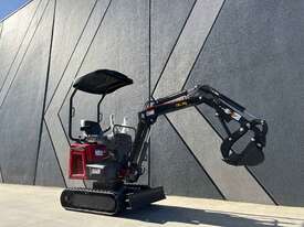 UHI KOOP 10HP Mini Excavator UME10T Swing Boom, 9 Attachments - picture0' - Click to enlarge