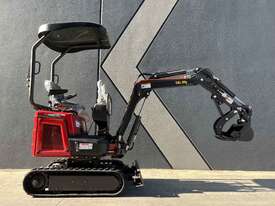 UHI KOOP 10HP Mini Excavator UME10T Swing Boom, 9 Attachments - picture1' - Click to enlarge