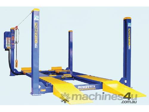 Powerrex SL6000A 4-Post Wheel Alignment Lift, 6 Ton Capacity Premium Quality 100% Made in Korea