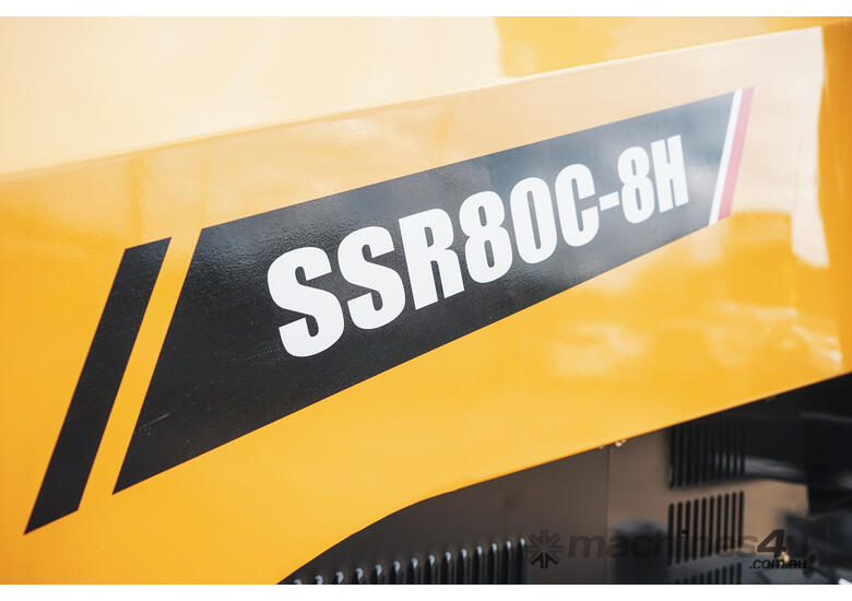 SANY SSR80C-8H Single Drum Roller: Unmatched Compaction Power for Asphalt & Cement-Stabilised Bases!