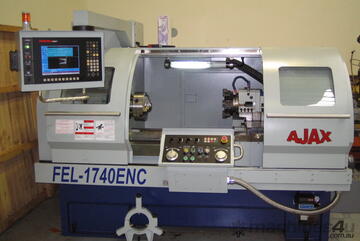 AJAX 435mm Swing Flat Bed Teach-In CNC Lathes