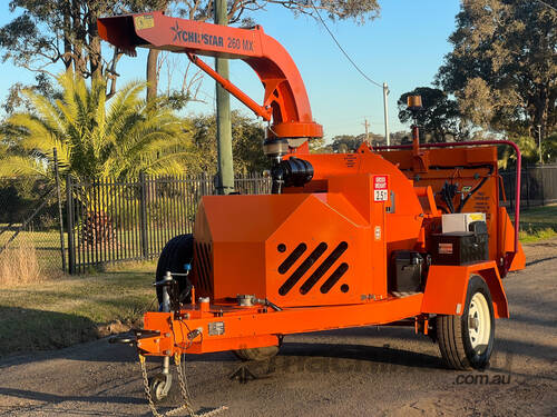 caption Chipstar 260MX Wood Chipper Forestry Equipment