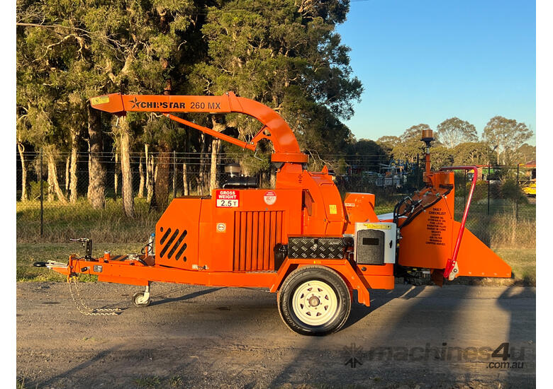 caption Chipstar 260MX Wood Chipper Forestry Equipment