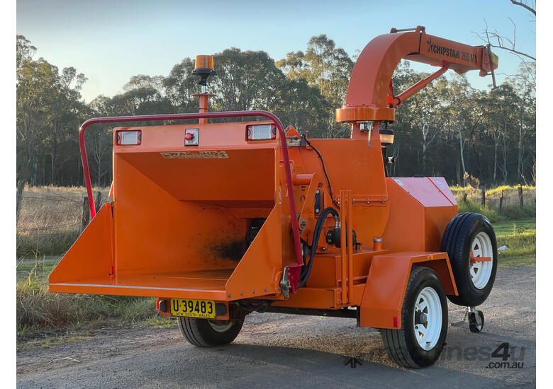 caption Chipstar 260MX Wood Chipper Forestry Equipment