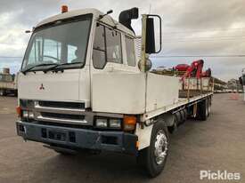 1994 Mitsubishi FV 3/4 Cab Crane Truck - picture0' - Click to enlarge