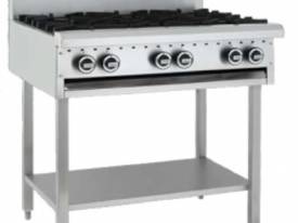 Luus CS-6B - 6 Burners and Shelf Professional  - picture0' - Click to enlarge