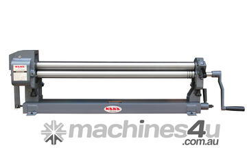 Kang Industrial W01-3616 Manual Sheet Curving Rolls, 1.5x915mm Mild Steel Sheet Metal Rolli