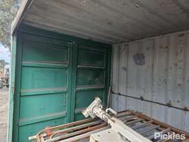 20ft Side Curtain Shipping Container, Timber Floor, Contents Of Container Not Included, Top External - picture0' - Click to enlarge