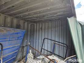 20ft Side Curtain Shipping Container, Timber Floor, Contents Of Container Not Included, Top External - picture2' - Click to enlarge