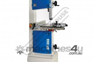 BP-355 Wood Band Saw 2 Blade Speeds - 420 & 840m/min 345mm Throat Depth x 245mm Height Capacity