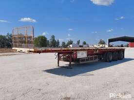 1988 AFM Tri Axle Flat Top Trailer - picture1' - Click to enlarge