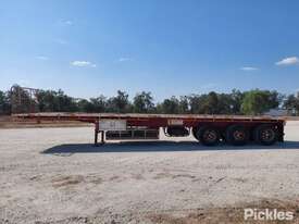 1988 AFM Tri Axle Flat Top Trailer - picture2' - Click to enlarge