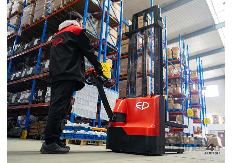 New ep equipment ES15-15ES Electric Stacker CAPACITY 1500 KG Walkie ...