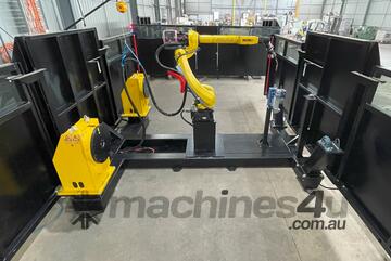 Dual Workstation Robotic Welding Cell with Fanuc/Fronius Package