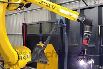 Single Workstation Robotic Welding Cell with Fanuc/Fronius Package