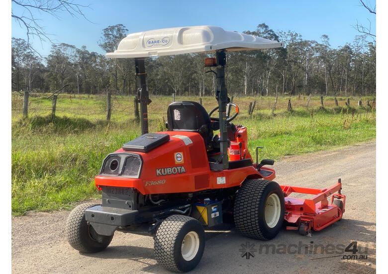 caption Kubota F3680 Front Deck Lawn Equipment