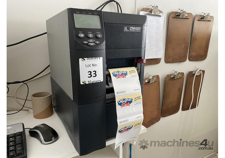 Used Zebra ZM400 Label Printer Cafe Furniture in , - Listed on Machines4u