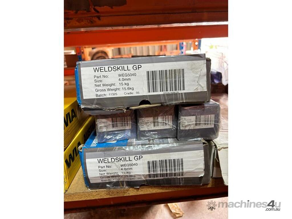 Used GENERAL PURPOSE ELECTRODES VARIOUS TYPES AND SIZES GENERAL