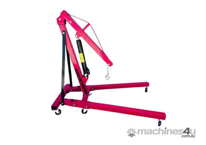 caption 2 Ton Hydraulic Engine Crane Folding Hoist