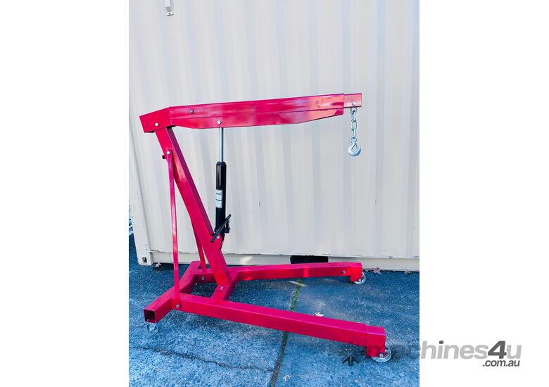caption 2 Ton Hydraulic Engine Crane Folding Hoist