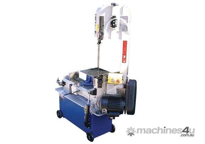caption Bandsaw, 180mm Cap, 4 Speed 240V 1PH, Horizontal & Vertical Cut - UE712A by ITM