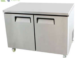 TWO DOOR BENCH FREEZER- USF02-SS - picture0' - Click to enlarge