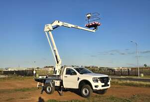 Waimea GSR E140P on Ford Ranger 4x2 Ute Mounted Lift - Exceptionally Strong & Stable!