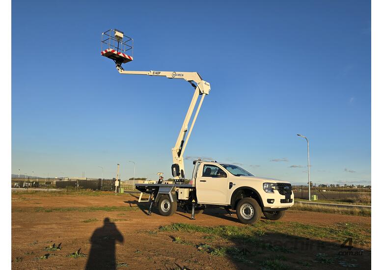 Waimea GSR E140P on Ford Ranger 4x2 Ute Mounted Lift - Exceptionally Strong & Stable!