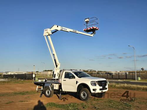 Waimea GSR E140P on Ford Ranger 4x2 Ute Mounted Lift - Exceptionally Strong & Stable!