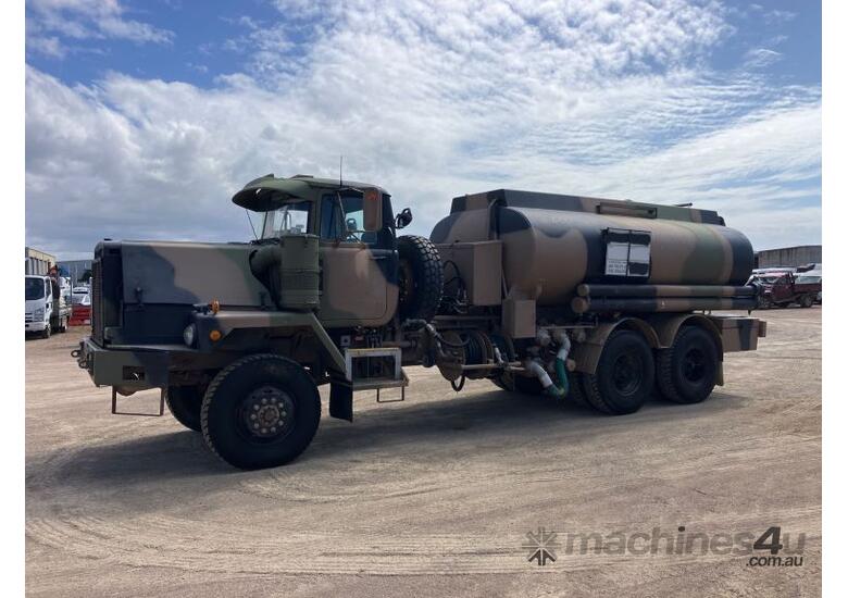 caption 1982 Mack RM6866 RS Rigid Day Cab (Fuel Tanker)