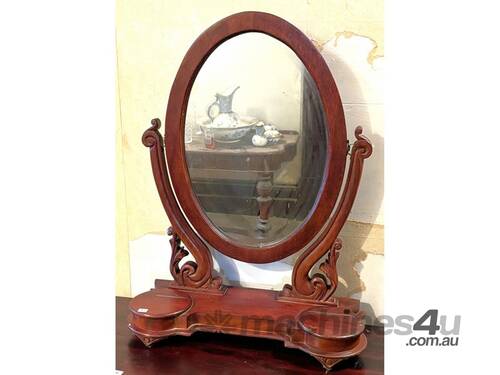 ANTIQUE DRESSING TABLE MIRROR