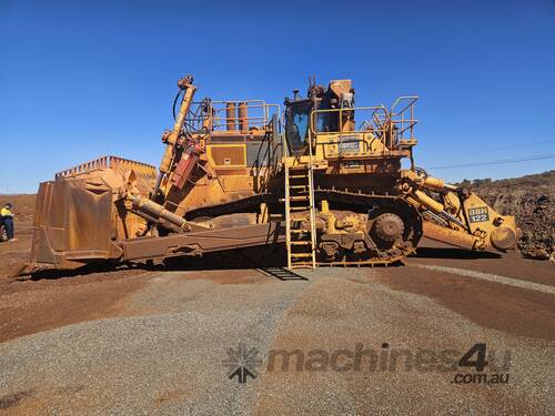 KOMATSU D475-5EO CRAWLER DOZER WITH SINGLE SHANK RIPPER