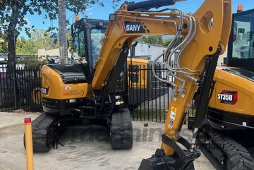 Sany 5T Excavator: AC Cabin, Yanmar Engine, 5 year 5000hr, Warranty, Local support