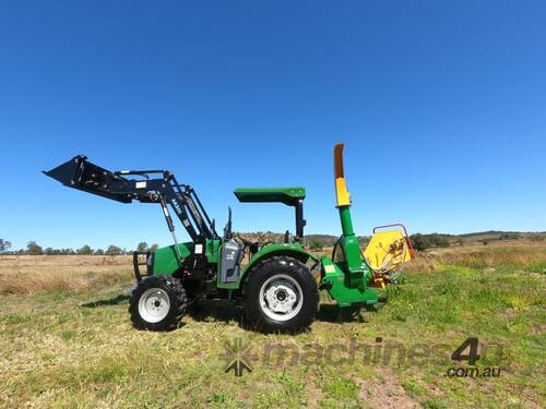 caption AgKing - PTO Wood Chipper BX42S - Simple, Low Maintenance, Easy