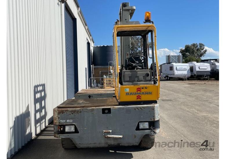 caption 2000 Baumann Side Loader Forklift