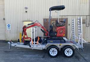 King Pro 1.5 R digger package with super heavy duty trailer and attachments for just $28,990+GST or